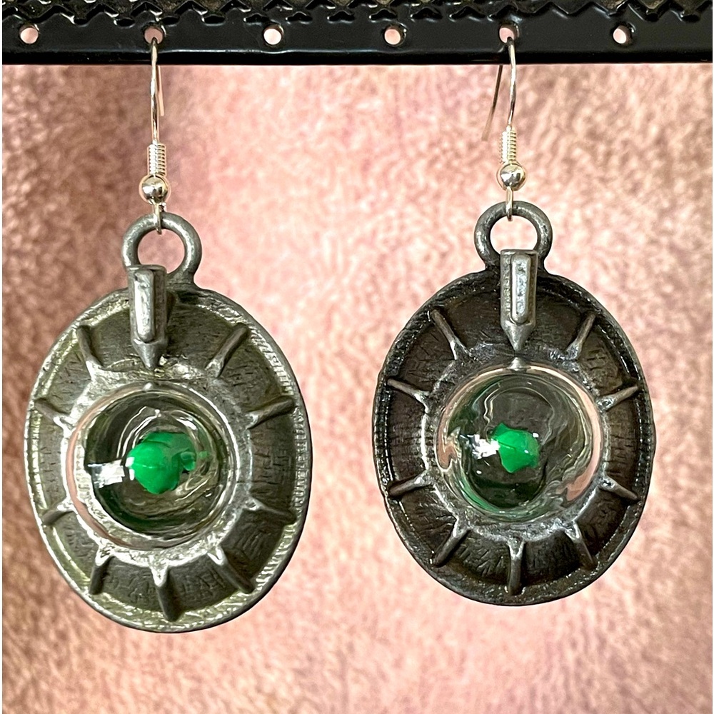 Alien Spacecraft Earrings